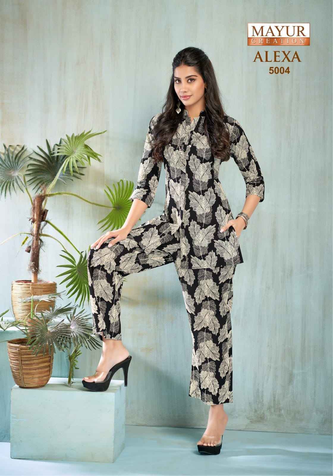 Mayur Creation Alexa Vol 5 Cotton Cord Set Wholesale Rate ( 10 Pcs Catalog )