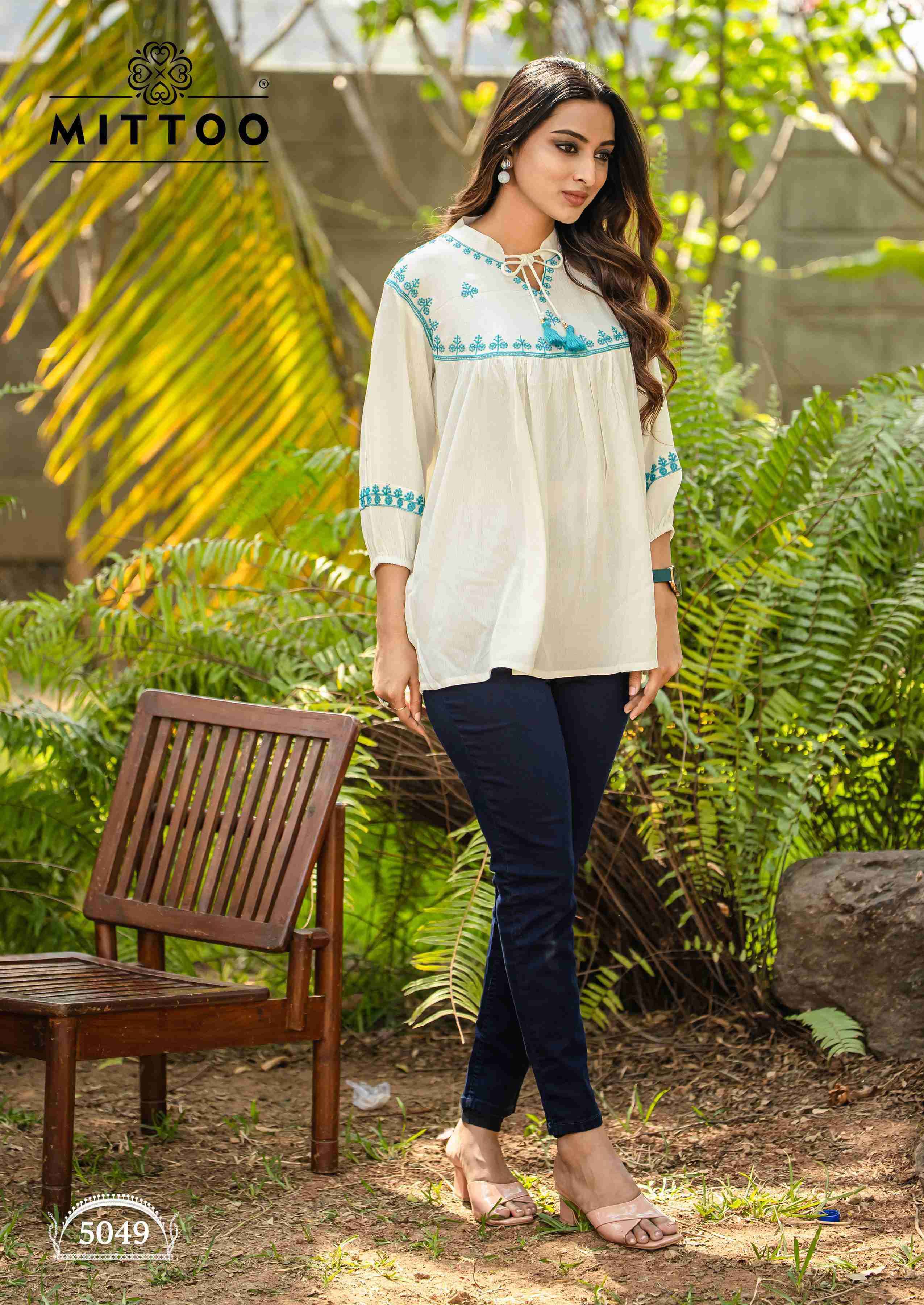 Mittoo Victoria Vol 9 Rayon Short Tops ( 6 Pcs Catalogue )