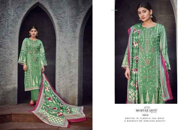 Mumtaz Arts Nimrit Jam Satin Pakistani Suis Wholesale Surat (6 pcs Catalogue)