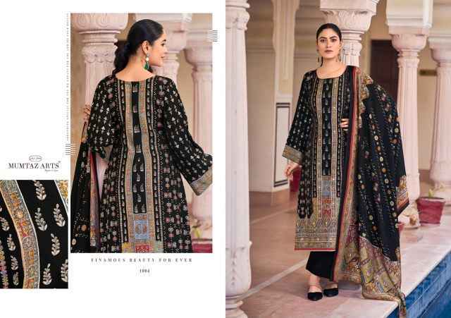 Mumtaz Arts Safarnama Viscouse Musline Dress Material ( 4 pcs catalogue )