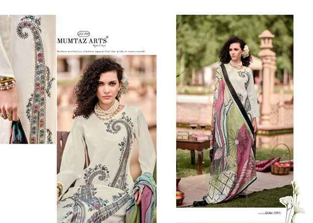 Mumtaz Arts Shehzaadi Viscouse Musline Dress Material Wholesale Price  (6 pcs Catalogue)