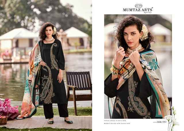 Mumtaz Arts Shehzaadi Viscouse Musline Dress Material Wholesale Price  (6 pcs Catalogue)