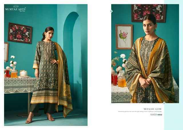 Mumtaz Arts Tareef Jam Satin Pakistani Suits Online Shopping ( 6 pcs Catalogue )