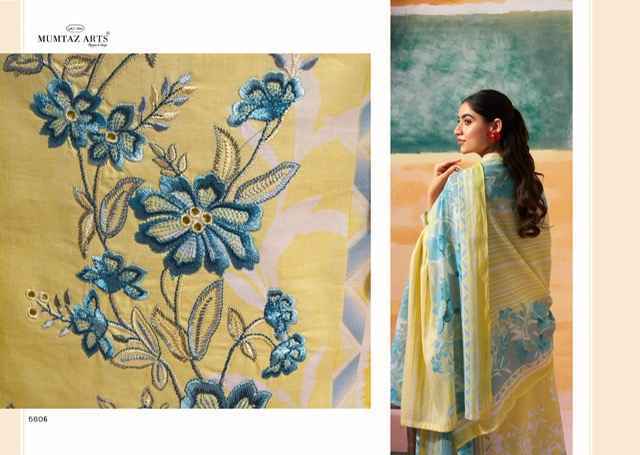 Mumtaz Arts Vintage Pastel Camric Dress Material ( 6 pcs Catalogue )