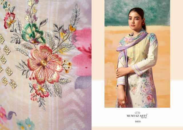 Mumtaz Arts Vintage Pastel Camric Dress Material ( 6 pcs Catalogue )