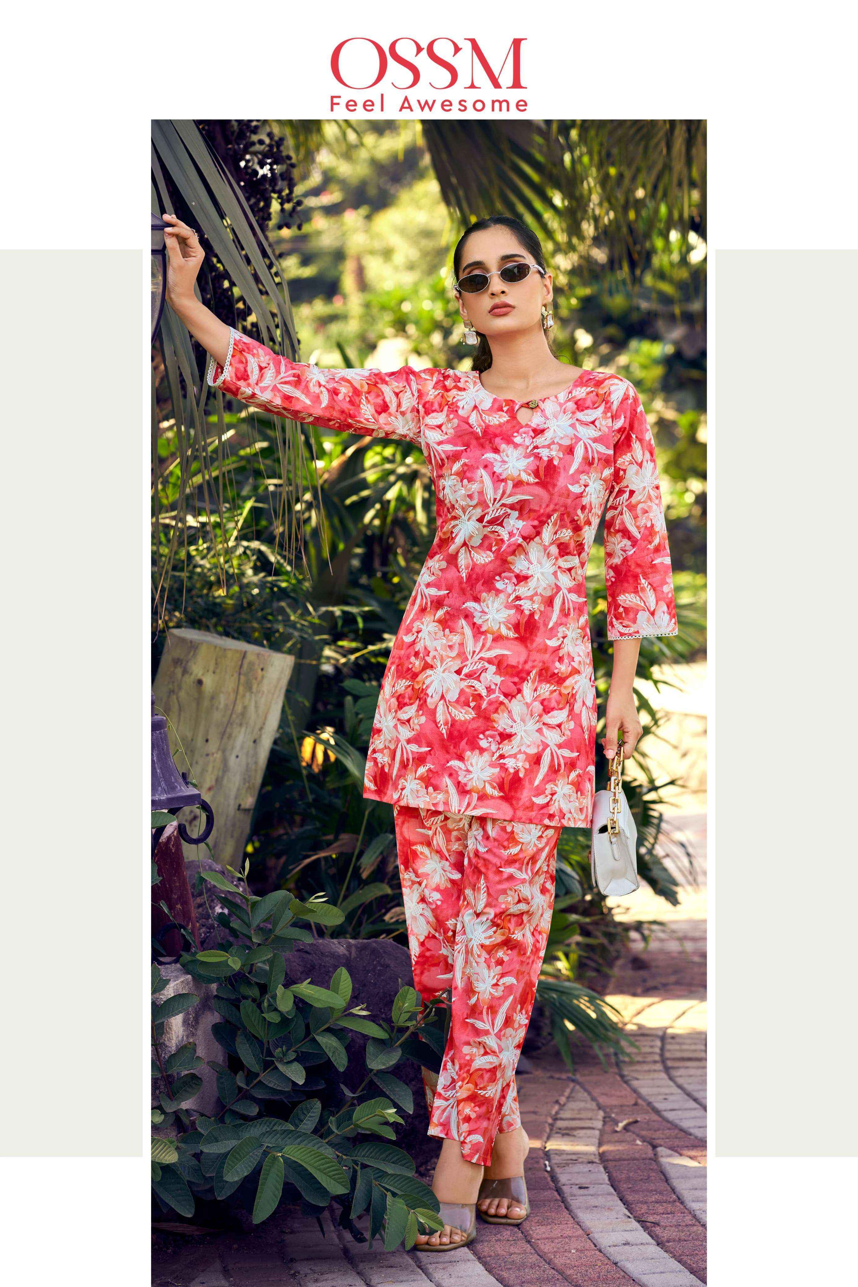 Ossm Cotton Beats Vol 2 Cotton Readymade Co - Ord Set Wholesale Rate ( 6 Pcs Catalog )