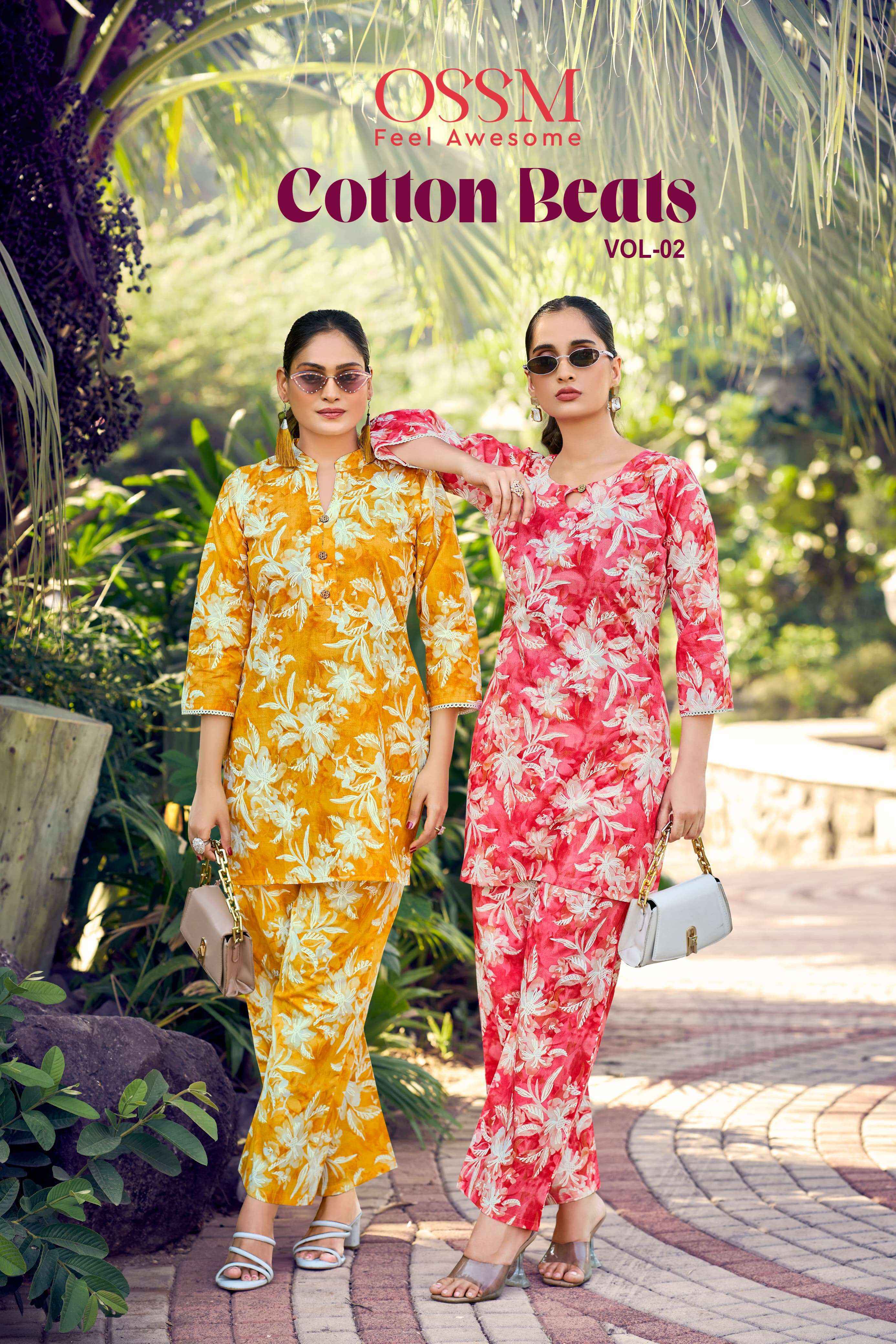 Ossm Cotton Beats Vol 2 Cotton Readymade Co - Ord Set Wholesale Rate ( 6 Pcs Catalog )