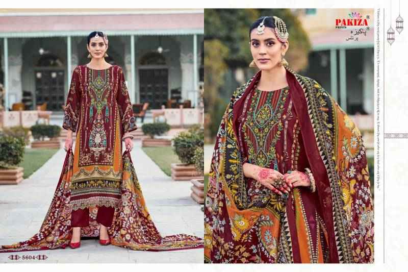 Pakiza Prints Nazakat Vol 56 Kashmiri Lawn Dress Material ( 10 Pcs Catalogue )