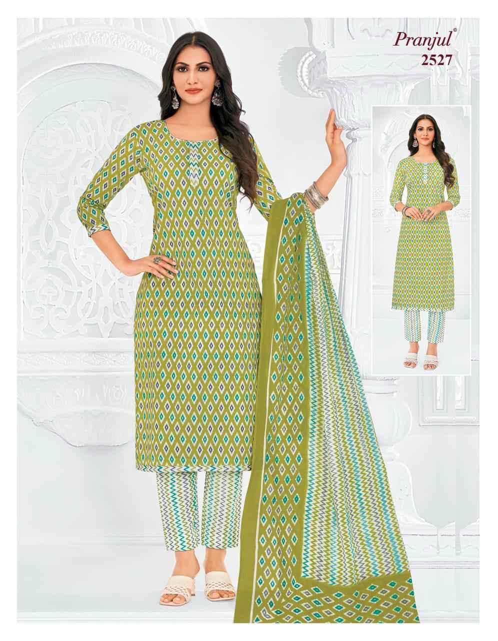 Pranjul Priyanka Vol 25 Pure Cotton Dress Material ( 36 pcs Catalogue )