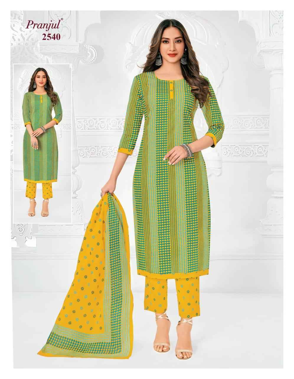 Pranjul Priyanka Vol 25 Pure Cotton Dress Material ( 36 pcs Catalogue )