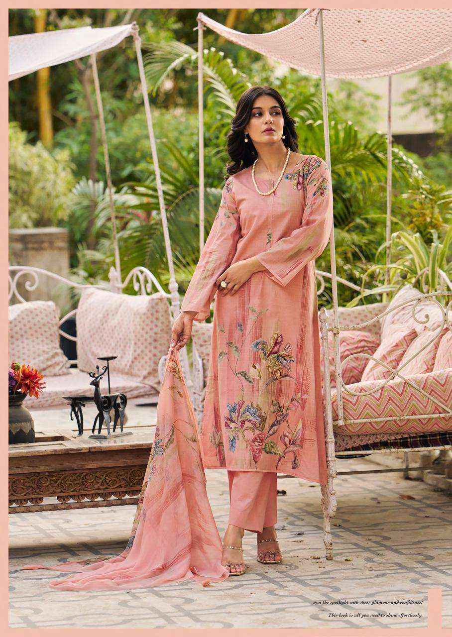 PRM Trendz Floris Lawn Cotton Dress Material Wholesale Rate ( 8 Pcs Catalog )