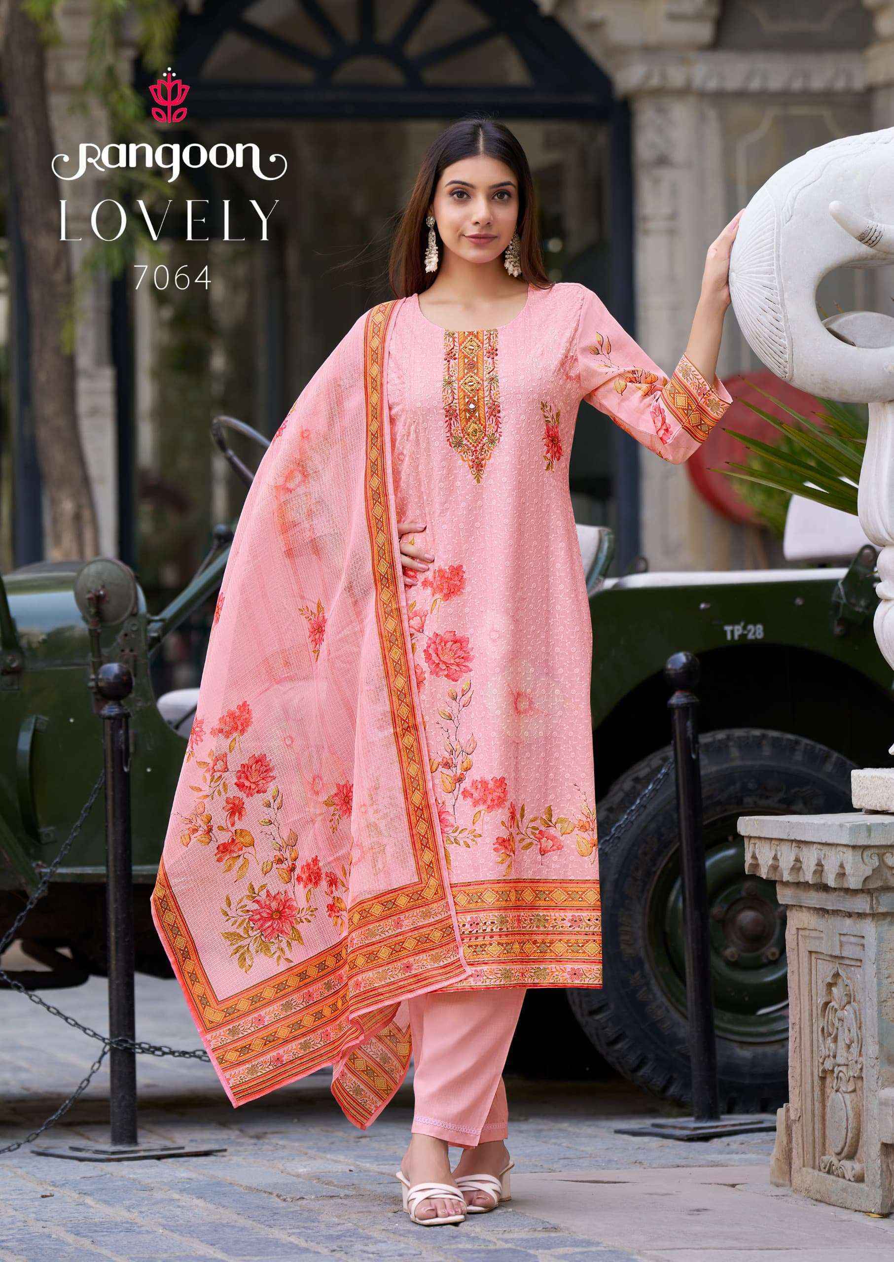 Rangoon Lovely Cotton Readymade Suit Wholesale Price ( 8 Pcs Catalog )