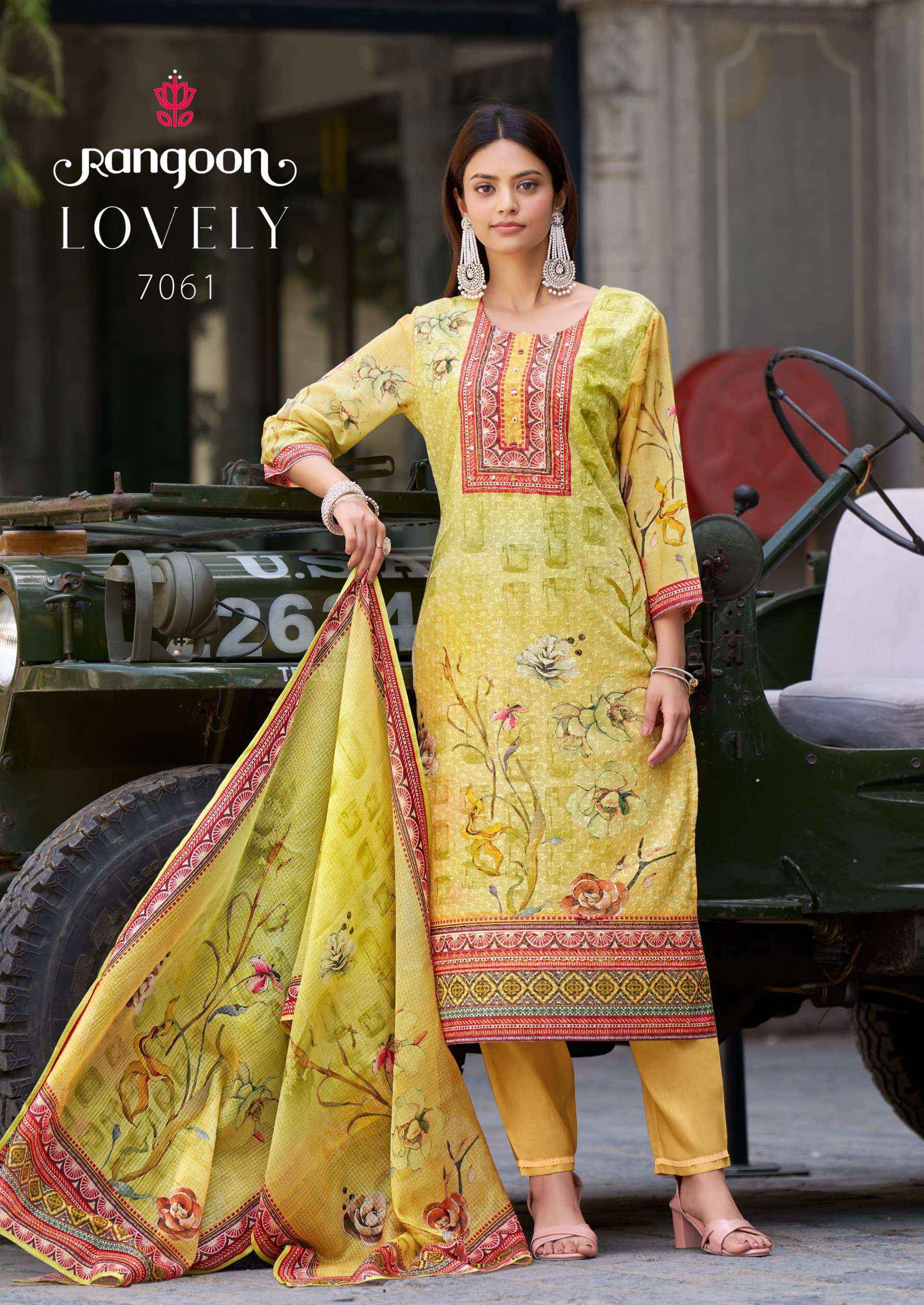 Rangoon Lovely Cotton Readymade Suit Wholesale Price ( 8 Pcs Catalog )