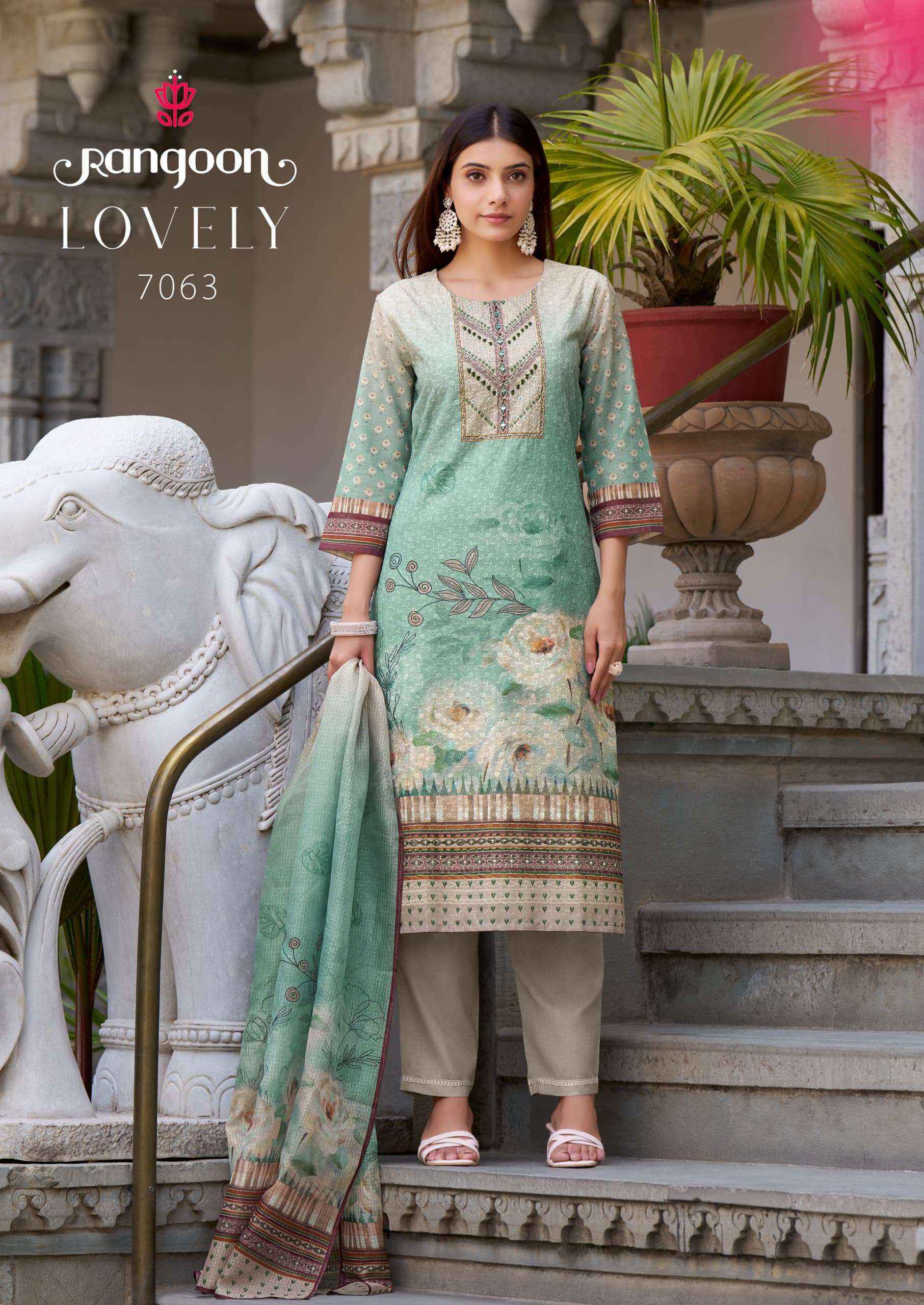 Rangoon Lovely Cotton Readymade Suit Wholesale Price ( 8 Pcs Catalog )