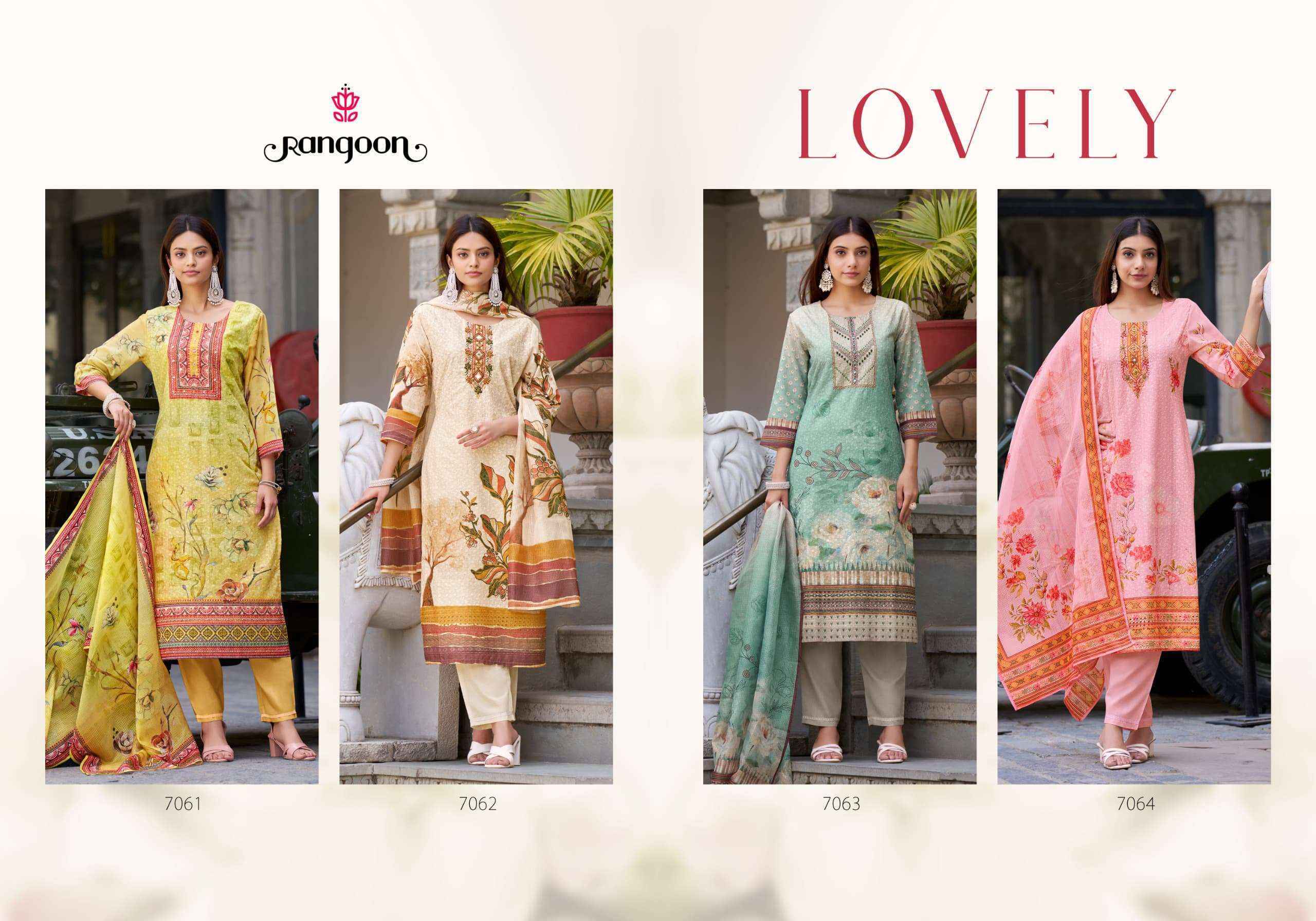 Rangoon Lovely Cotton Readymade Suit Wholesale Price ( 8 Pcs Catalog )