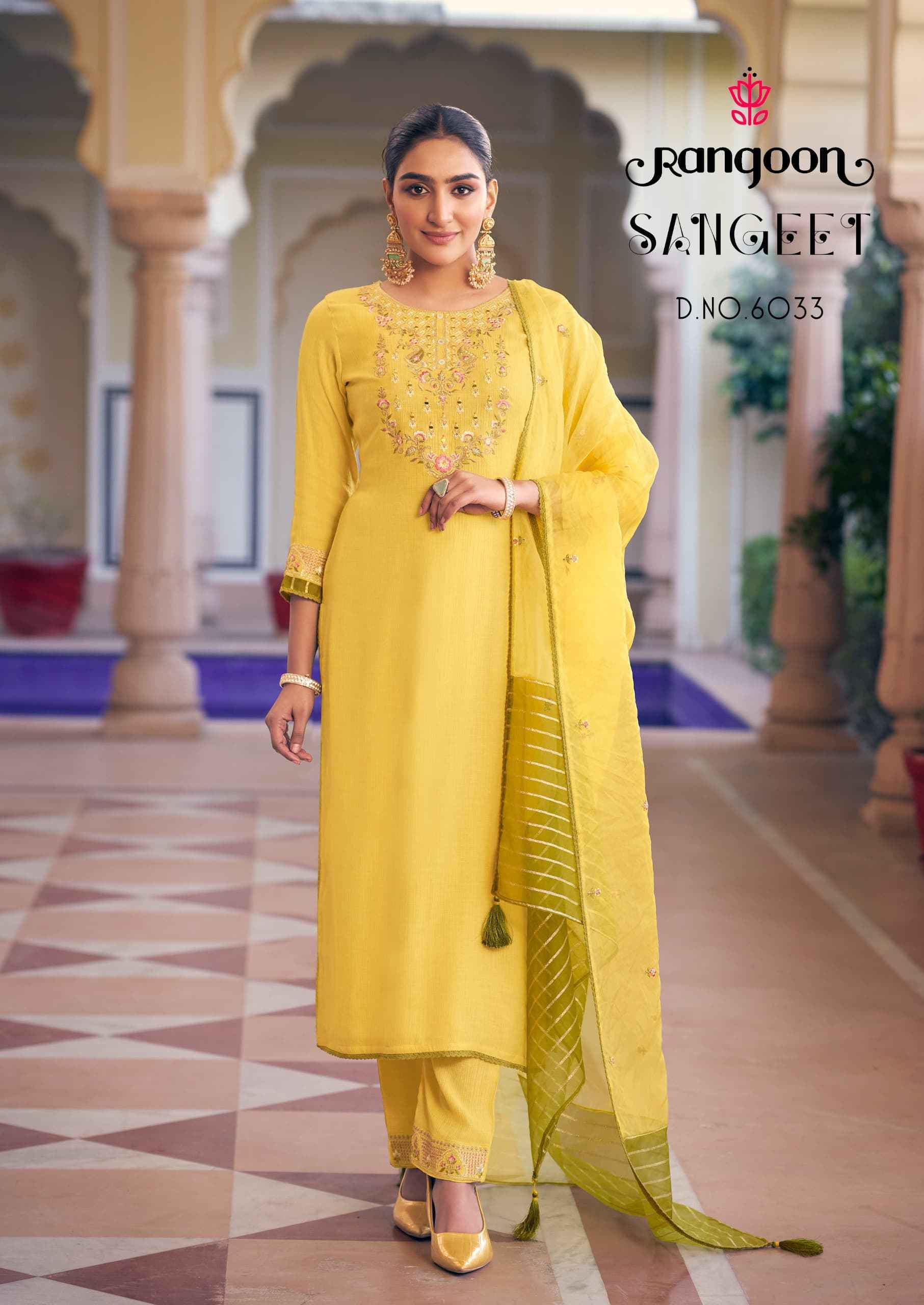 Rangoon Sangeet Viscouse Kurti Combo Set Wholesale Price ( 4 Pcs Catalog )