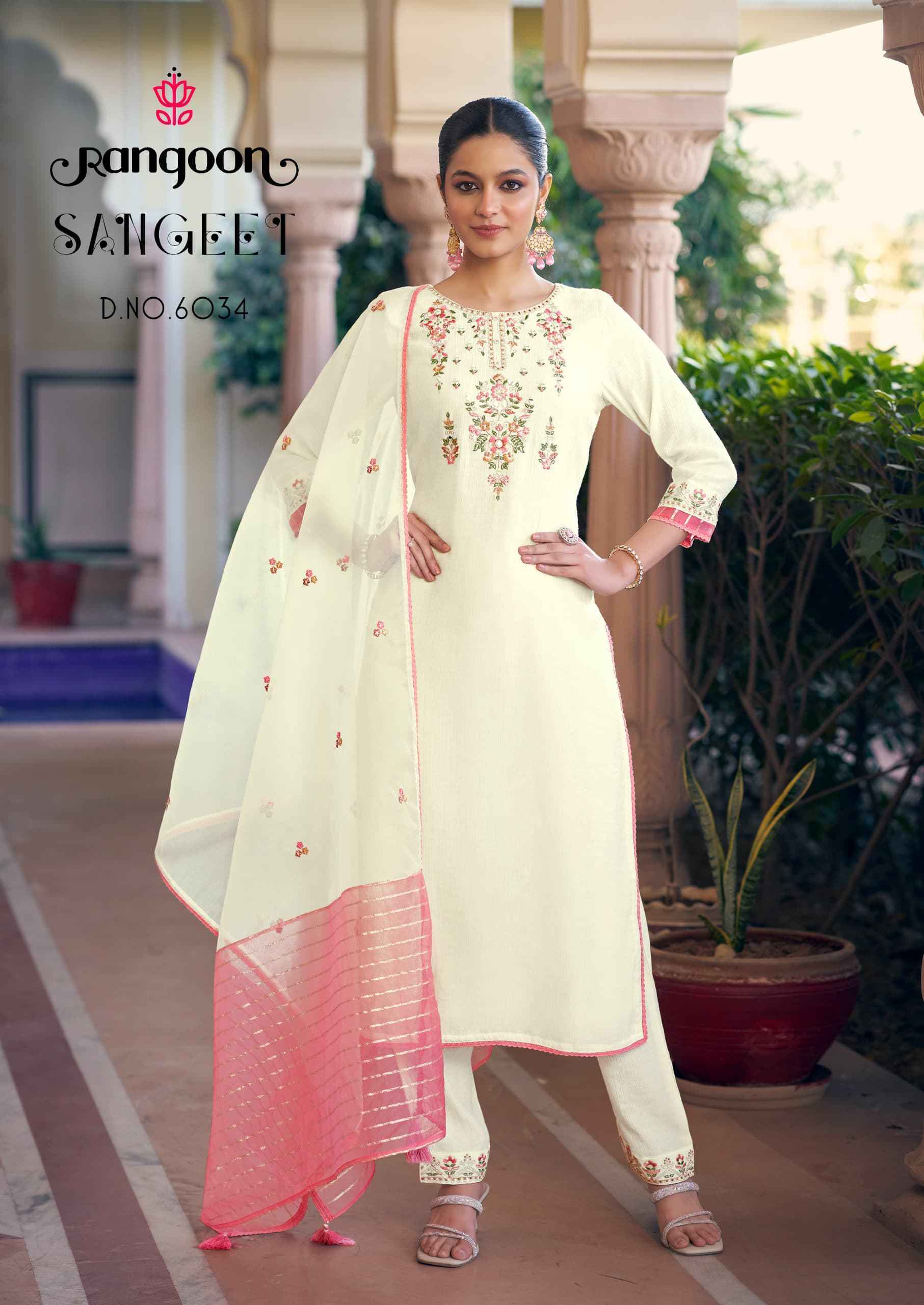 Rangoon Sangeet Viscouse Kurti Combo Set Wholesale Price ( 4 Pcs Catalog )