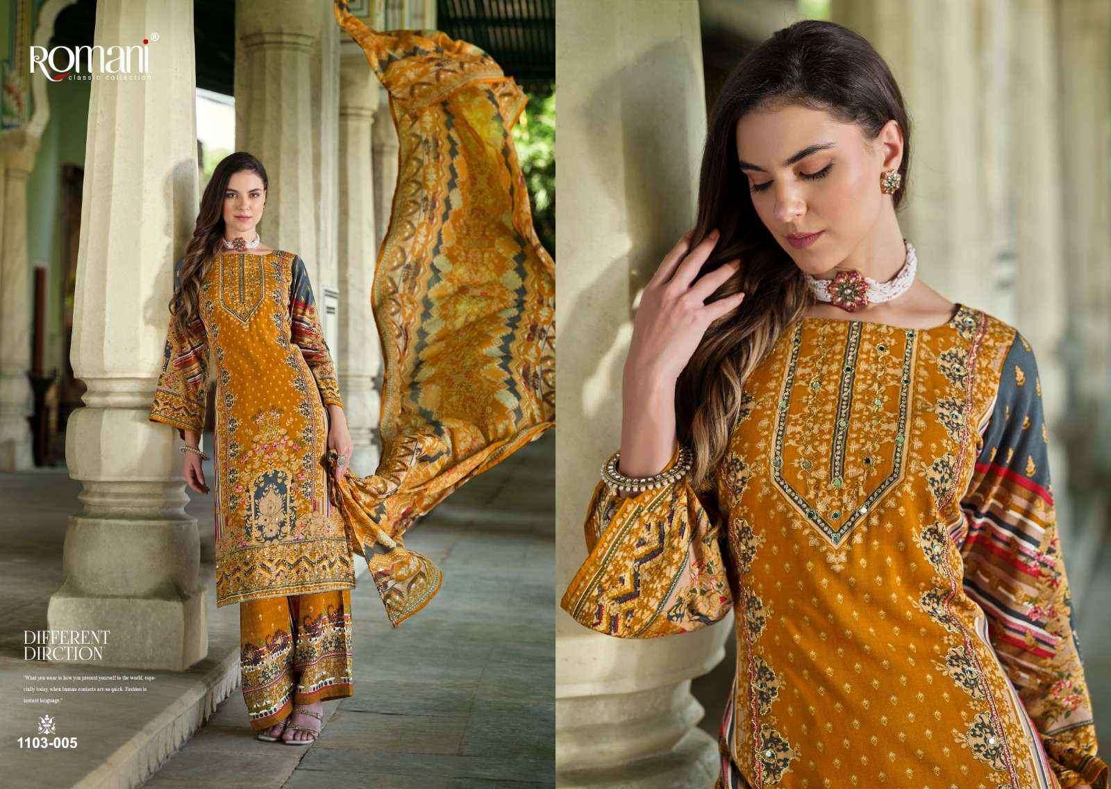 Romani Fashion Mahira Cotton Dress Material New Catalog ( 8 pcs Catalogue )