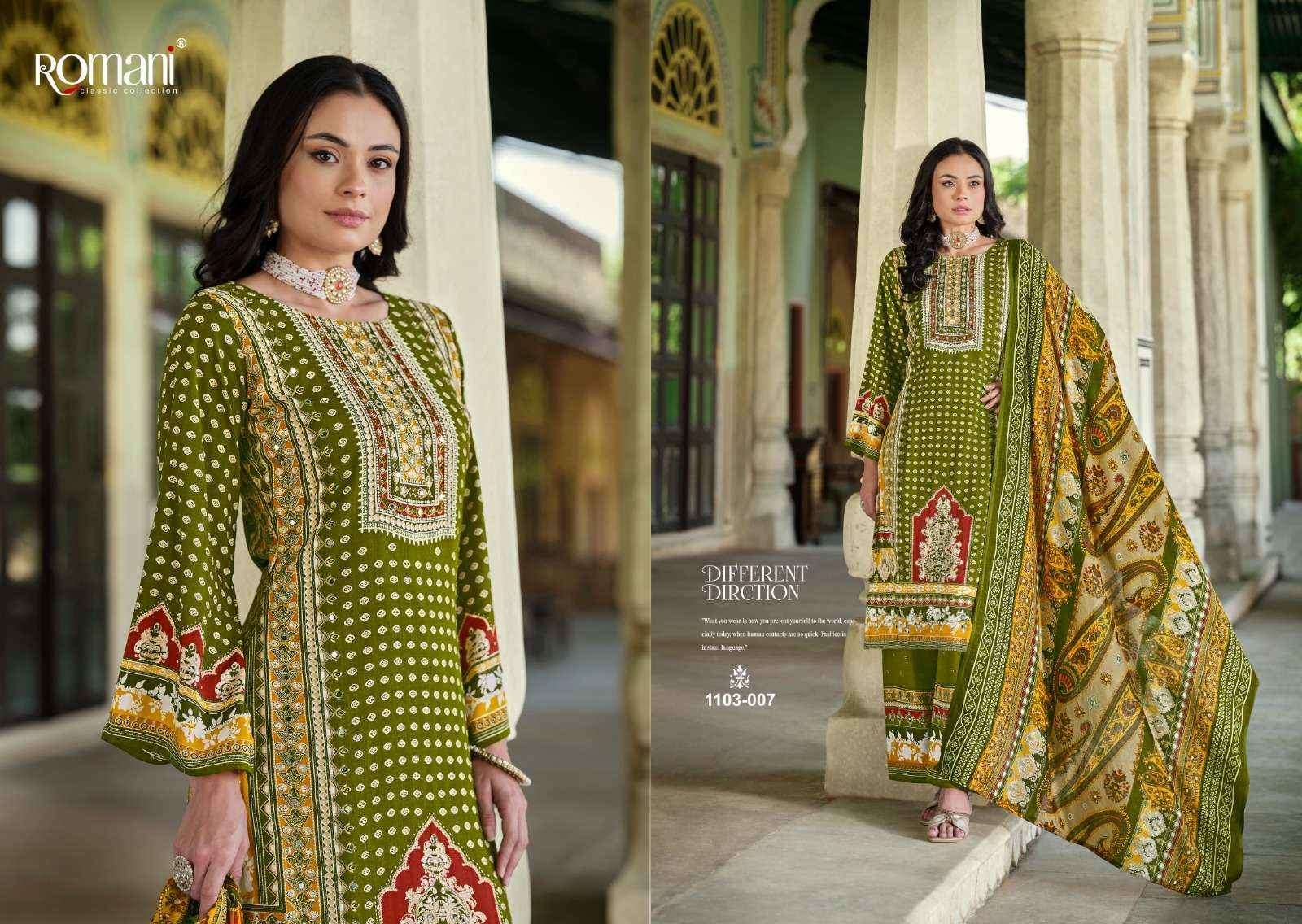 Romani Fashion Mahira Cotton Dress Material New Catalog ( 8 pcs Catalogue )