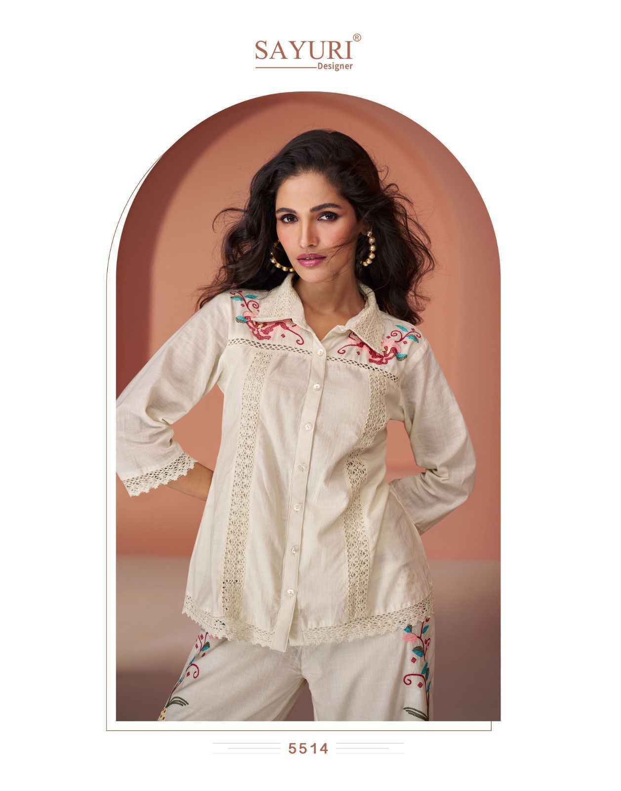 Sayuri Designer Pearl Silk Co Ord Set Wholesale Price ( 5 Pcs Catalog )