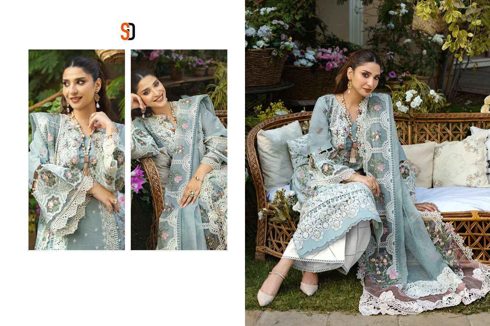 Shraddha Designer Elaf Vol 2 Cotton Dress Material Wholesale Rate ( 4 Pcs Catalog )