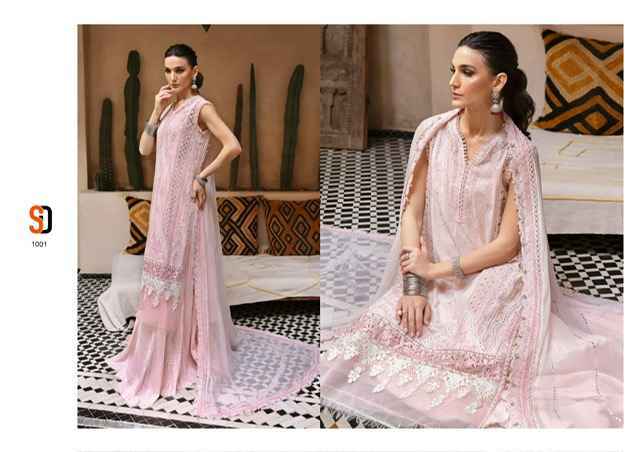 Shraddha Designer Maria-B Lawn Cotton Dress Material ( 8 pcs Catalogue )