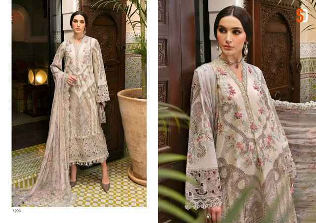 Shraddha Designer Maria-B Lawn Cotton Dress Material ( 8 pcs Catalogue )