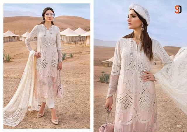 Shraddha Designer Maria-B Lawn Cotton Dress Material ( 8 pcs Catalogue )