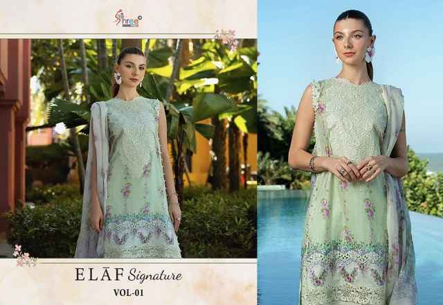 Shree Fabs Elaf Signature Vol 1 Viscouse Dress Material Wholesale Price ( 6 pcs Catalogue )