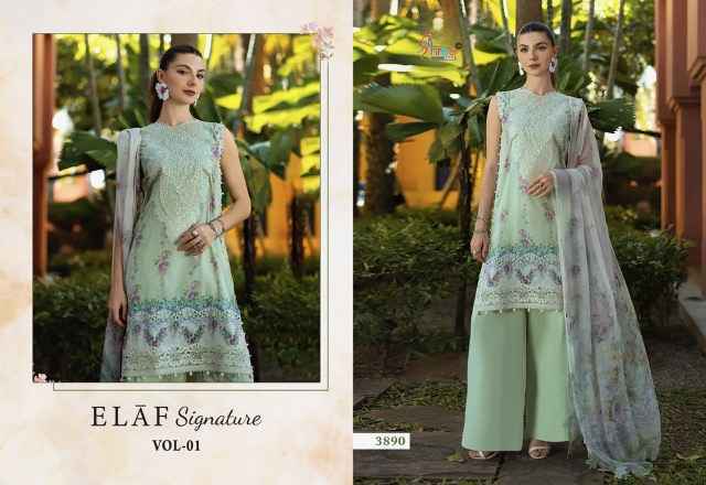 Shree Fabs Elaf Signature Vol 1 Viscouse Dress Material Wholesale Price ( 6 pcs Catalogue )