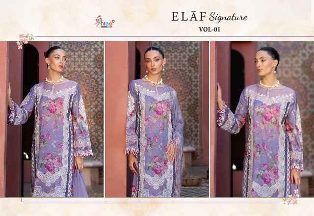 Shree Fabs Elaf Signature Vol 1 Viscouse Dress Material Wholesale Price ( 6 pcs Catalogue )