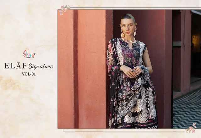 Shree Fabs Elaf Signature Vol 1 Viscouse Dress Material Wholesale Price ( 6 pcs Catalogue )