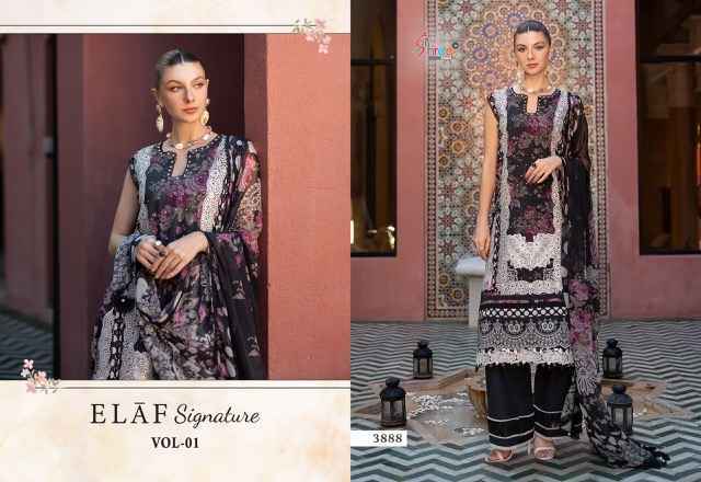 Shree Fabs Elaf Signature Vol 1 Viscouse Dress Material Wholesale Price ( 6 pcs Catalogue )