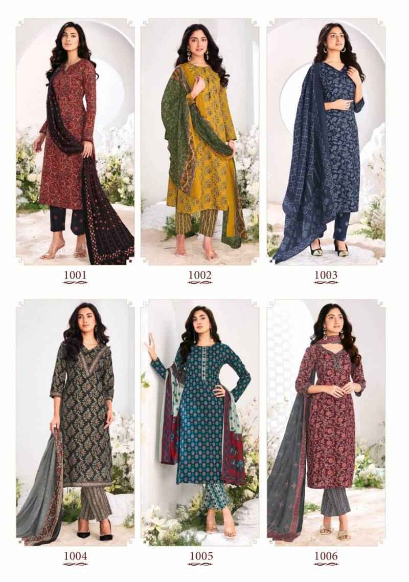 Suryajyoti Ajrak Vol-1 Cotton Printed Readymade Suits ( 10 Pcs Catalogue )
