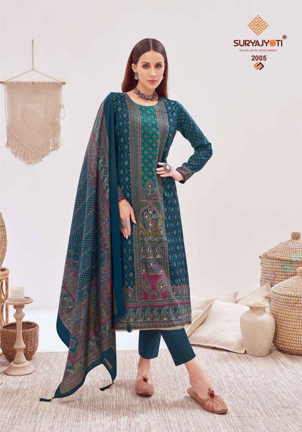 Suryajyoti Payal Advance Vol 2 Modal Dress Material ( 6 Pcs Catalogue )