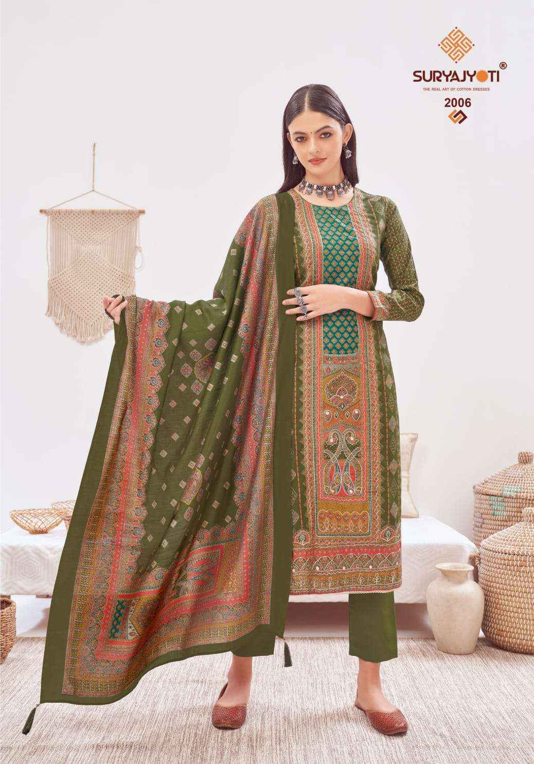 Suryajyoti Payal Advance Vol 2 Modal Dress Material ( 6 Pcs Catalogue )