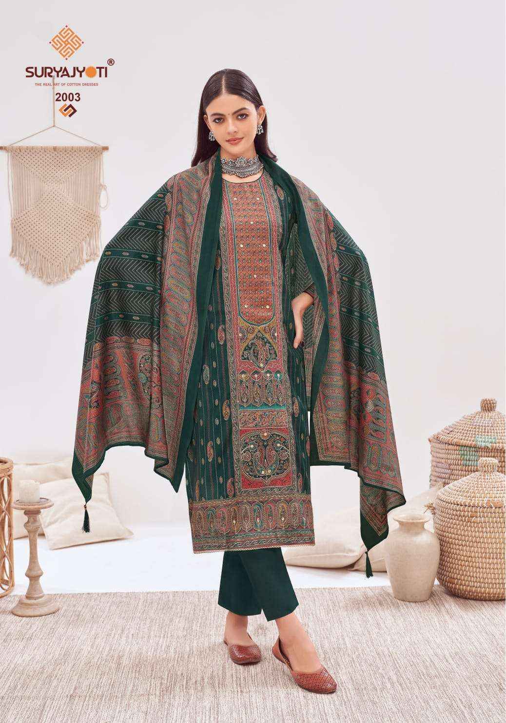 Suryajyoti Payal Advance Vol 2 Modal Dress Material ( 6 Pcs Catalogue )
