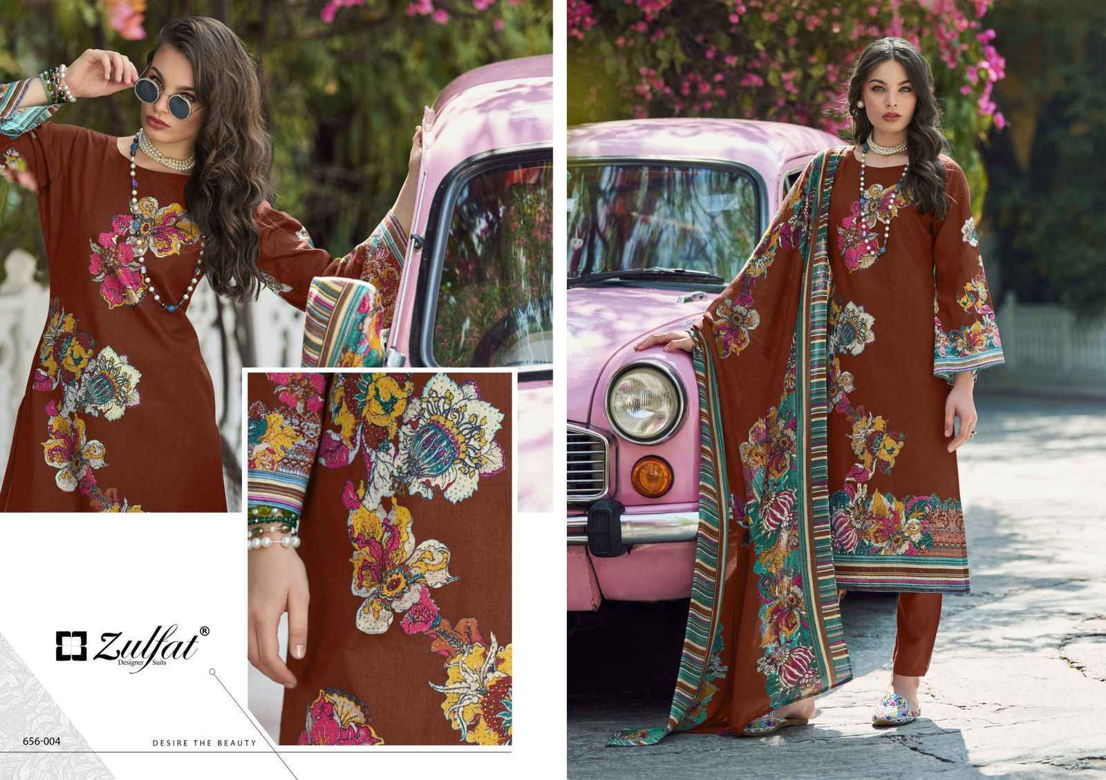 Zulfat Bahaar Cottn Pakistani Salwar Kameez Online Shopping ( 8 pcs Catalogue )