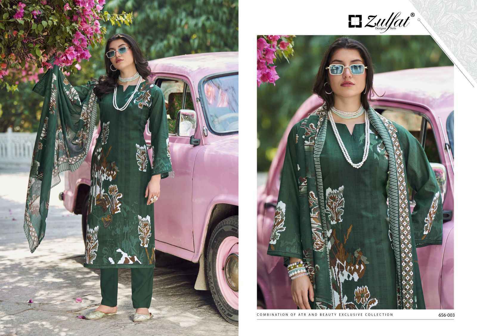 Zulfat Bahaar Cottn Pakistani Salwar Kameez Online Shopping ( 8 pcs Catalogue )