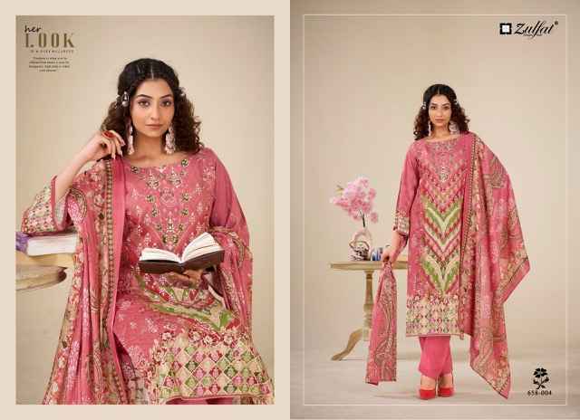 Zulfat Designer Aayat Vol 16 Viscose Rayon Pakistani Suits New Catalog ( 6 pcs Catalogue )