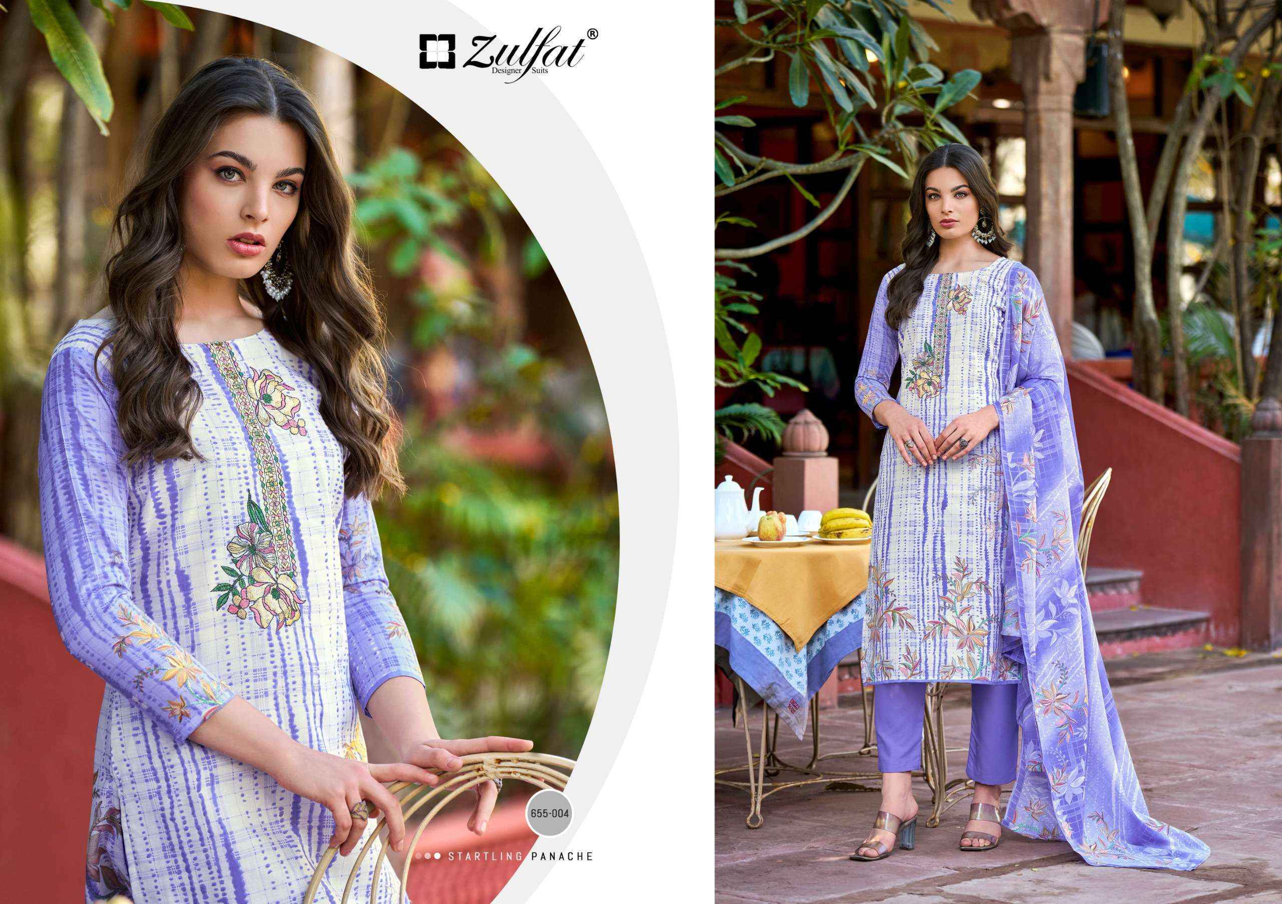 Zulfat Noor Vol 2 Cotton Dress Material Wholesale Price ( 8 Pcs Catalog )