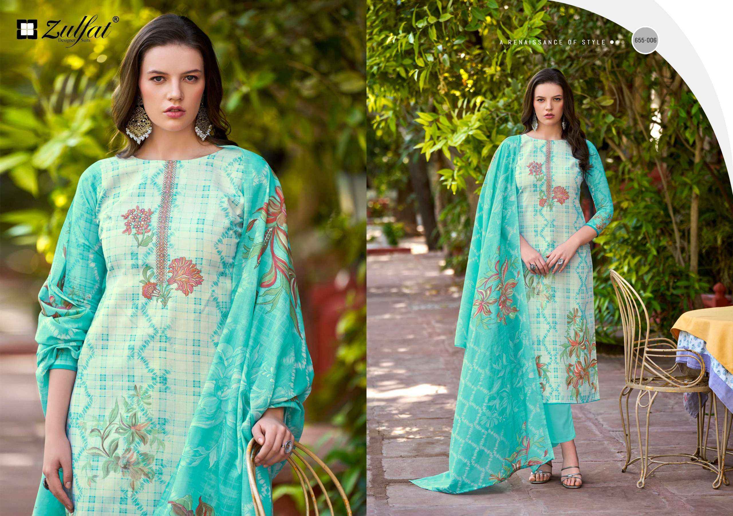Zulfat Noor Vol 2 Cotton Dress Material Wholesale Price ( 8 Pcs Catalog )