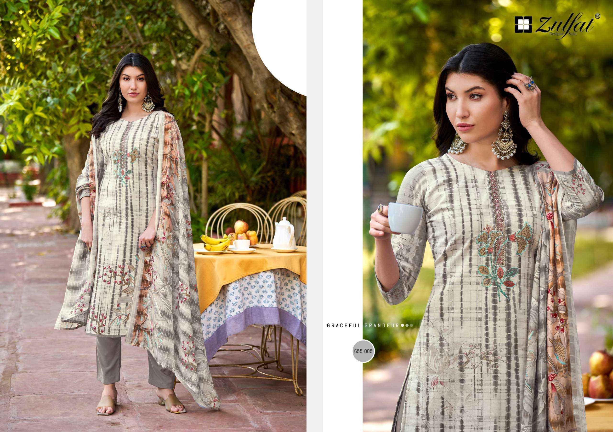 Zulfat Noor Vol 2 Cotton Dress Material Wholesale Price ( 8 Pcs Catalog )
