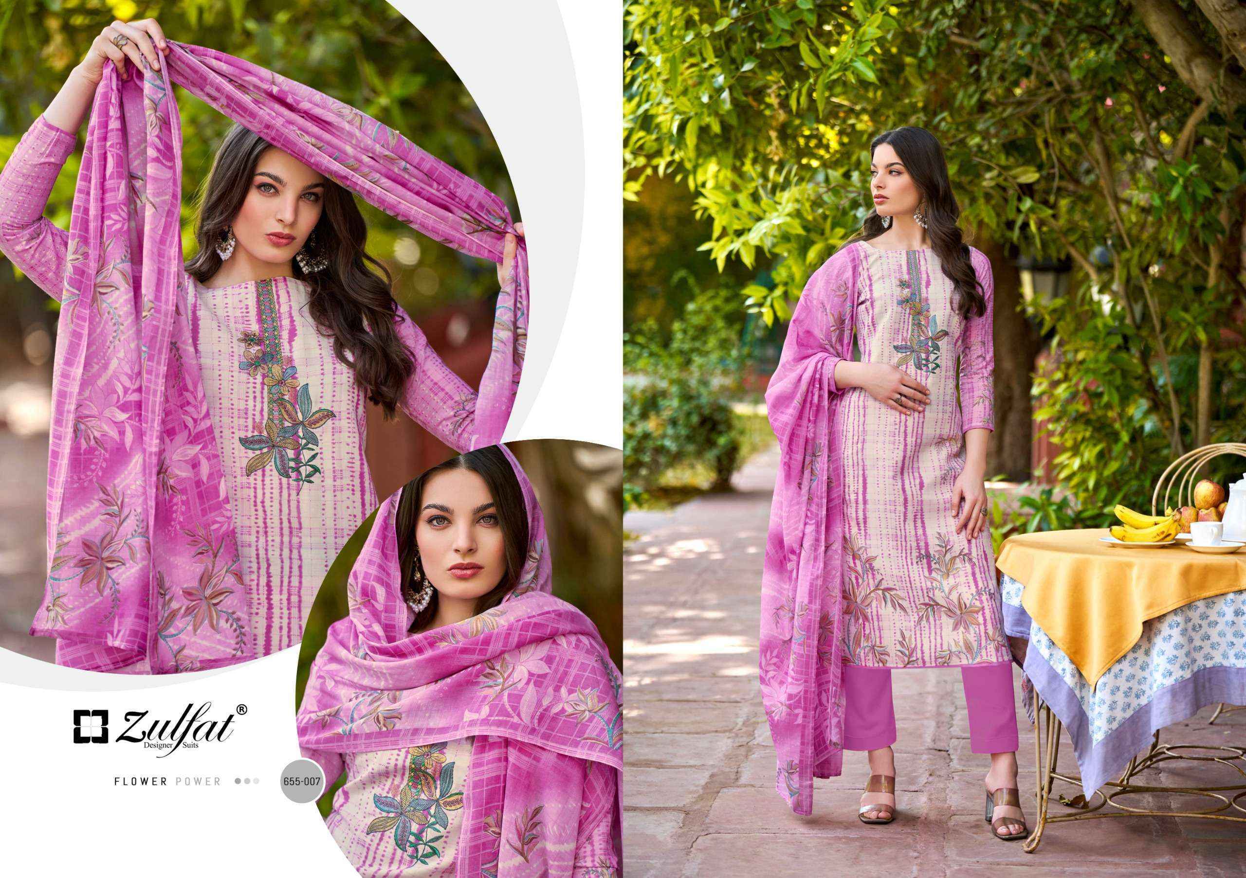 Zulfat Noor Vol 2 Cotton Dress Material Wholesale Price ( 8 Pcs Catalog )