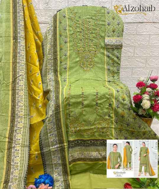 Al zohaib Ruaab Vol 1 Cotton Pakistani Suits - Surat Market Wholesale ( 6 pcs Catalogue )