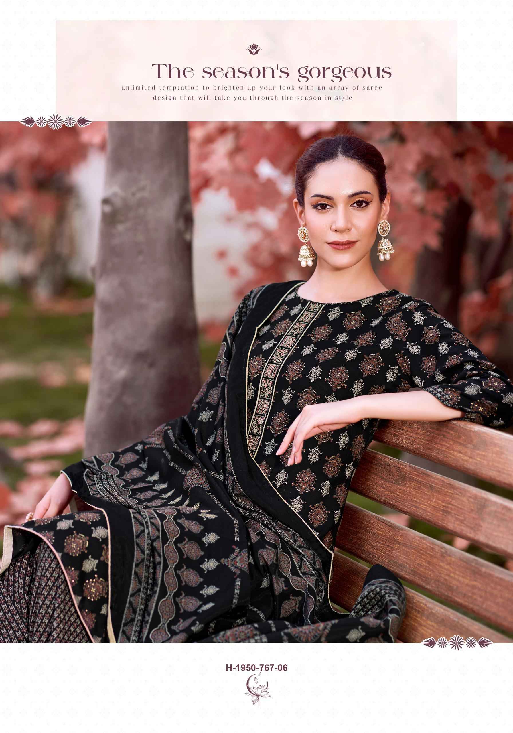 ALOK KATRINA PURE VISCOSE REYON DRESS MATERIAL AT WHOLESALE PRICE ( 6 PCS CATALOG )