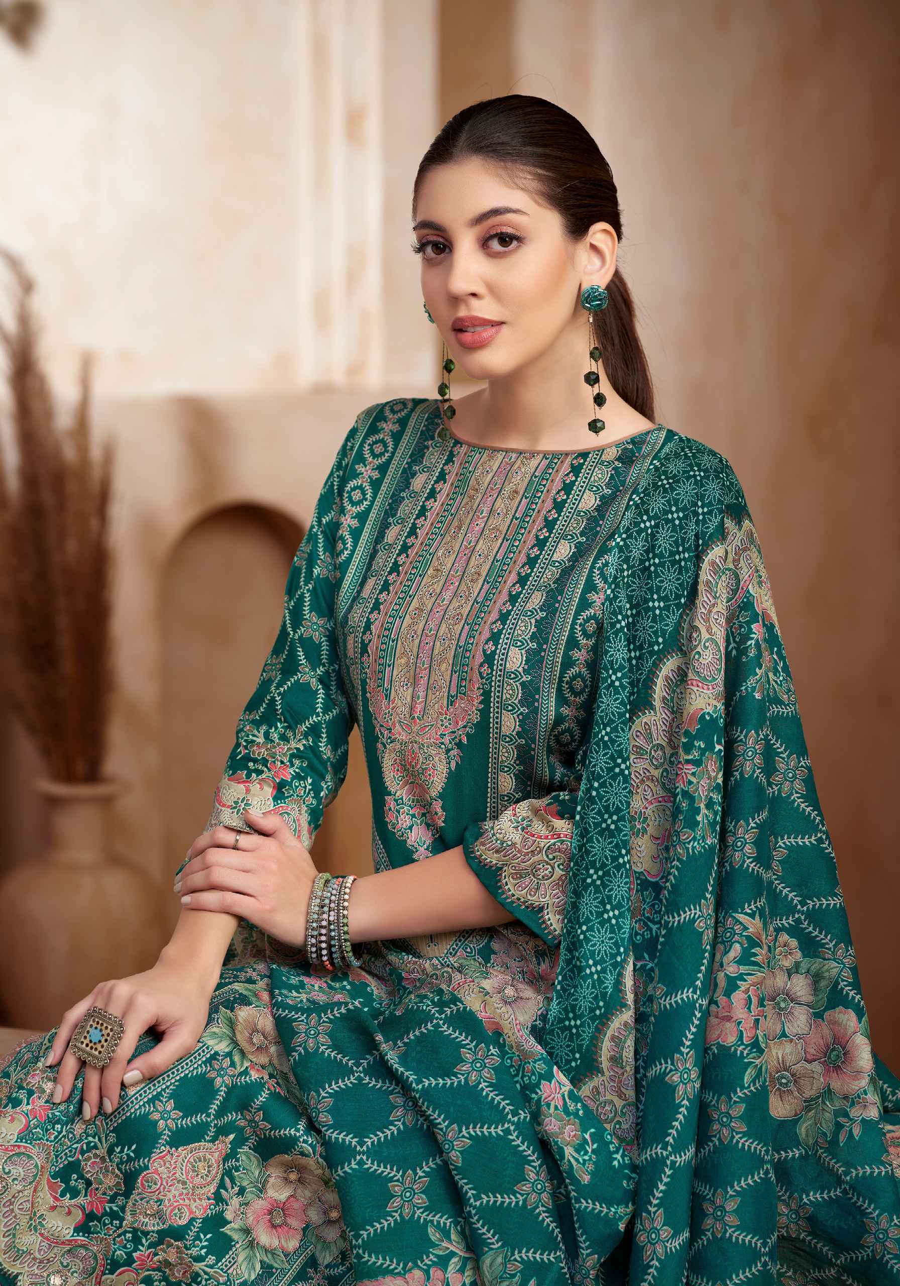 ALOK SUITS KAARA PURE ZAM COTTON DRESS MATERIAL AT WHOLESALE CATALOG ( 6 pcs CATALOG )