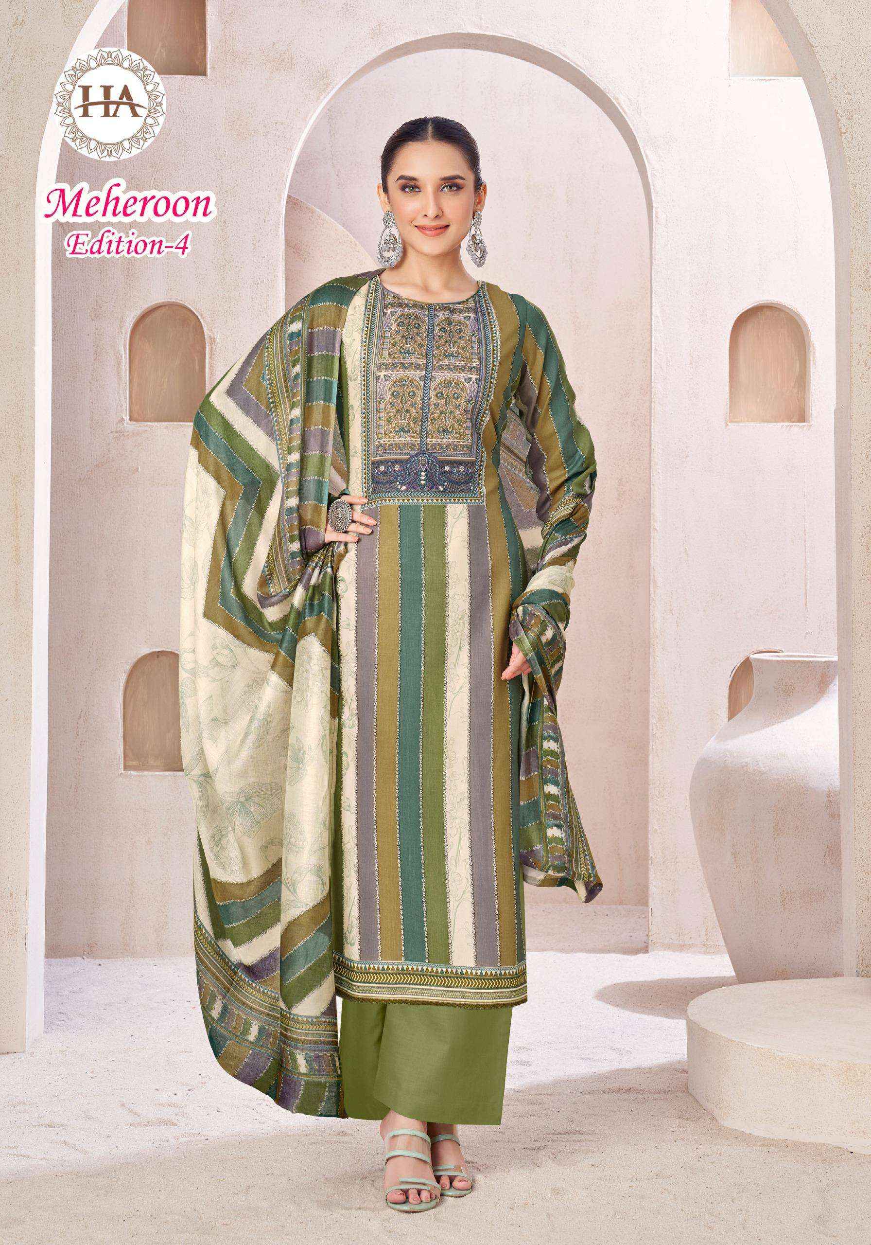 ALOK SUITS MEHEROON EDITION VOL 4 VISCOSE PRINT WITH FANCY WORK SUIT WHOLESALE PRICE ( 6 PCS CATALOG )