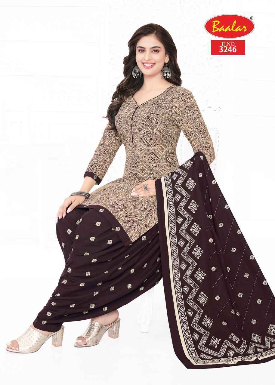 Baalar Zaara Patiyala Vol 32 Pure Cotton Salwar Suits Online Shopping ( 21 pcs Catalogue )