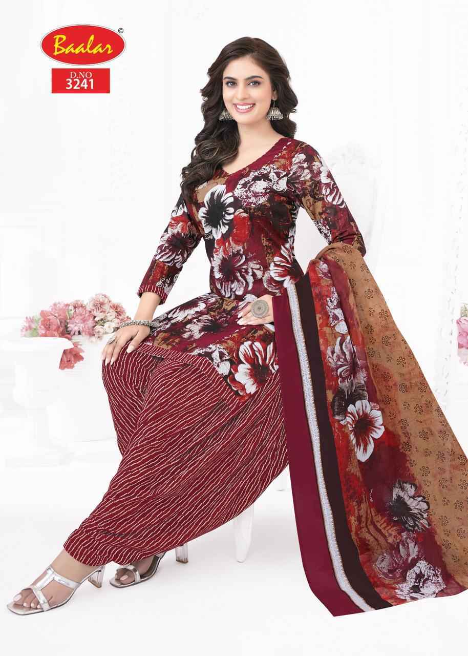 Baalar Zaara Patiyala Vol 32 Pure Cotton Salwar Suits Online Shopping ( 21 pcs Catalogue )